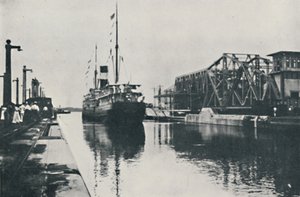 Apertura del Canal de Panamá de Underwood and Underwood