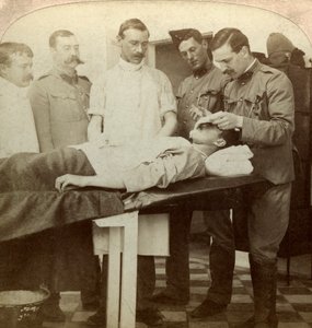 Soldado caído en el frente, Hospital Wynberg, Ciudad del Cabo, Sudáfrica, Guerra de los Bóeres, 1899-1902