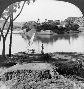 La isla de Filae, Egipto, 1905