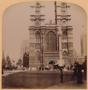 Abadía de Westminster, Londres, Inglaterra, 1896 de Underwood and Underwood