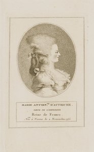 María Antonieta de Unidentified