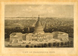 Vista de la ciudad de Washington de Unidentified