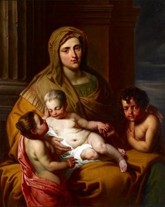 Caridad, finales del siglo XVII de Unbekannt