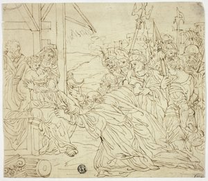 Adoración de los Reyes Magos de Unknown