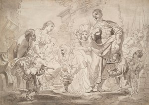Adoración de los Magos de Unknown