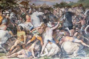 Batalla de Tulo Hostilio, Roma, Italia de Unknown