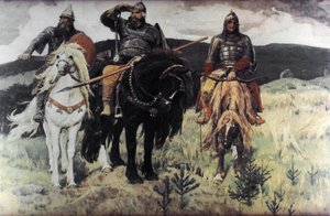 Bogatyri (Los Héroes) de Unknown