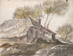 Cabaña (anverso); Cobertizo (verso) de Unknown