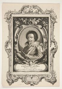 Frederic Henry, Prince of Orange, murió en La Haya el 14 de marzo de 1677, a los 63 años. de Unknown