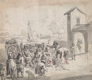 escena del puerto