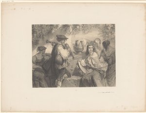 Músicos italianos en un ataúd de Unknown