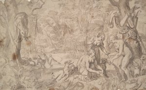 Ninfas en el bosque