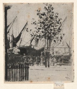 Parque cerca del puerto