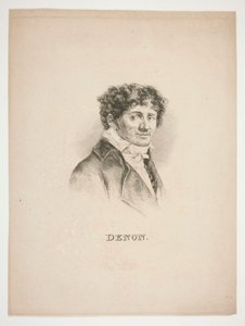 Retrato de Dominique-Vivant Denon de Unknown