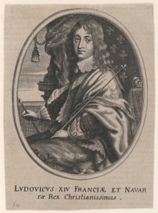 Retrato de Luis XIV, Rey de Francia y Navarra de Unknown