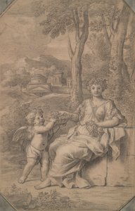 Retrato de mujer como Flora