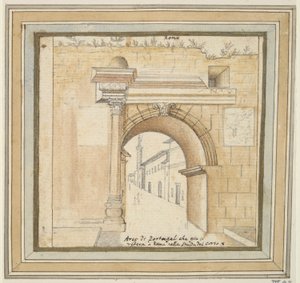 Arco portugués en Roma de Unknown
