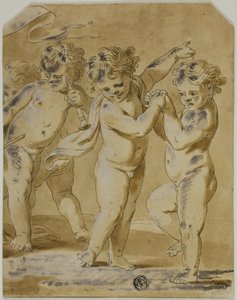Bacanal de Putti de Unknown