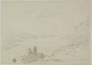 Skiddaw desde Derwentwater de Unknown