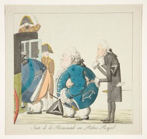 Suite de la Promenade au Palais-Royal (Siguiendo el Promenade en el Palais-Royal) de Unknown
