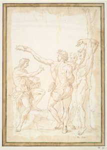 La victoria de Apolo sobre Marsias de Unknown