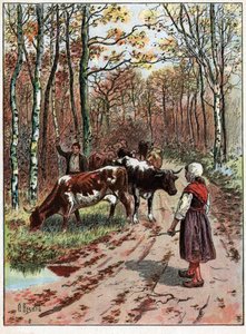 Troupeau de vaches de Unknown