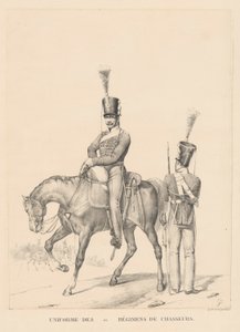 Uniformes de Cazadores y Regimientos (Uniformes de Caballería) de Unknown
