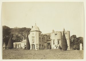Sin título (La Casa de la Esquina, construida por Norman Shaw, vista lateral) de Unknown