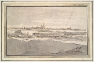 Vista de Haarlem desde el noroeste de Unknown