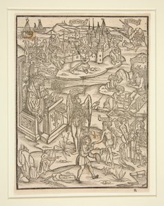 Xilografía del Virgilio de Estrasburgo, 1502 de Unknown
