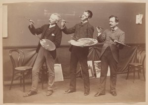 , de un álbum de retratos de Unknown