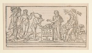 página de copia después de Francesco Colonna de Unknown