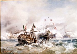 20/07/1866: Batalla de Lissa frente a Dalmacia: los austriacos destruyen la flota italiana