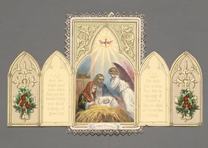 "Una Feliz Navidad", tarjeta de Navidad de Unknown artist