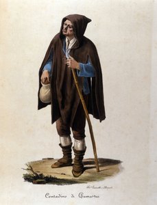 Un campesino de la región de Camastra en Sicilia de Unknown artist
