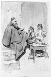Un zapatero en Sicilia en 1870 de Unknown artist