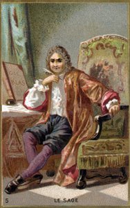 Alain René Lesage (Alain-René Le Sage) (1668-1747) de Unknown artist