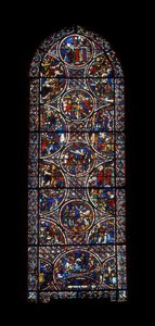 Ventana del deambulatorio (vidriera)