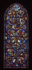 Ventana del deambulatorio de Unknown artist