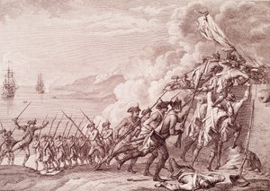Guerra de Independencia de los Estados Unidos: La invasión de Dominica por el ejército francés el 7 de septiembre de 1778