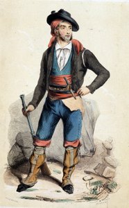 Contrabandista andaluz (disfraz) de Unknown artist