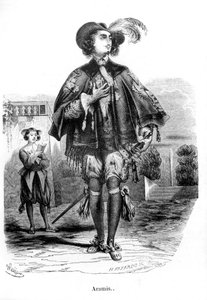 Aramis - en “Los tres mosqueteros” de Alexandre Dumas Padre. de Unknown artist