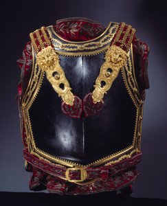 Peto de armadura diseñado para el Emperador Napoleón I en 1807 para la Batalla de Tilsit de Unknown artist