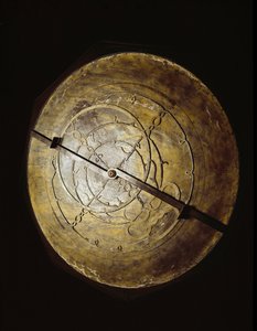 Astrolabio perteneciente al astrónomo Galileo Galilei (1564-1642) para sus estudios. Florencia, Istituto e Museo di Storia delle Scienze de Unknown artist