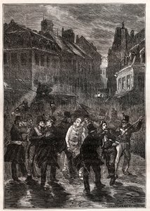 Atentados contra Luis Felipe I - La conspiración de la rue des Prouvaires - El 1 de febrero de Unknown artist