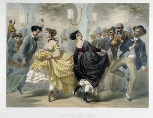 Baile en la Closerie des Lilas, circa 1860
