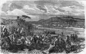 Batalla de Fornoua (Fornovo) (Italia) bajo Carlos VIII el 6 de julio de Unknown artist