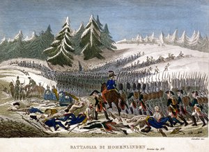 Batalla de Hohenlinden el 3 de diciembre de Unknown artist
