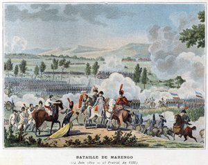 Batalla de Marengo, 14 de junio. de Unknown artist