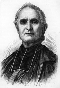 Obispo Félix Dupanloup (1802 - 1878), prelado francés, obispo de Orleans. de Unknown artist